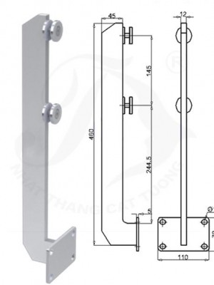 Trụ Inox -06