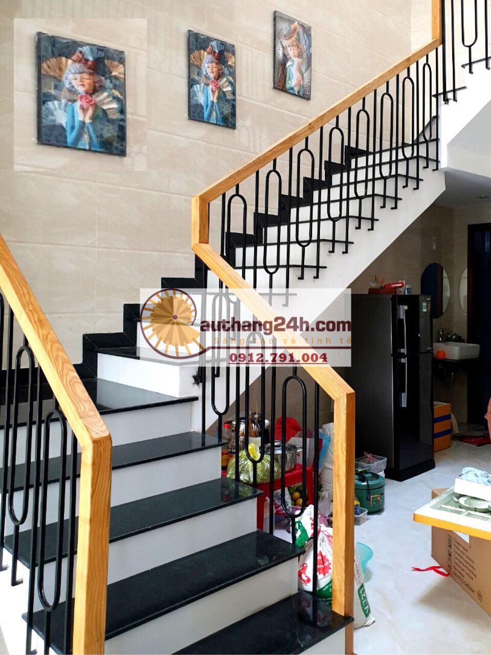 Top các mẫu lan can sắt đẹp cho cầu thang